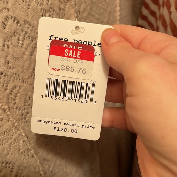 Free People Coffee in the Morning tunic top - Picture 4 of 4